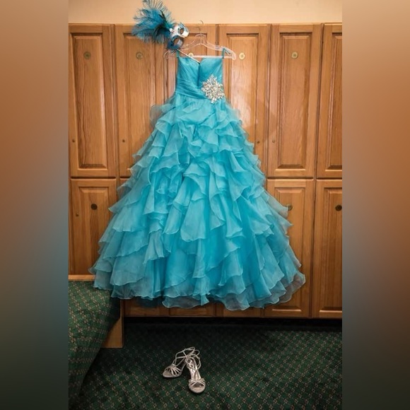 Prom/Quince/Pagent Dress - Picture 4 of 8